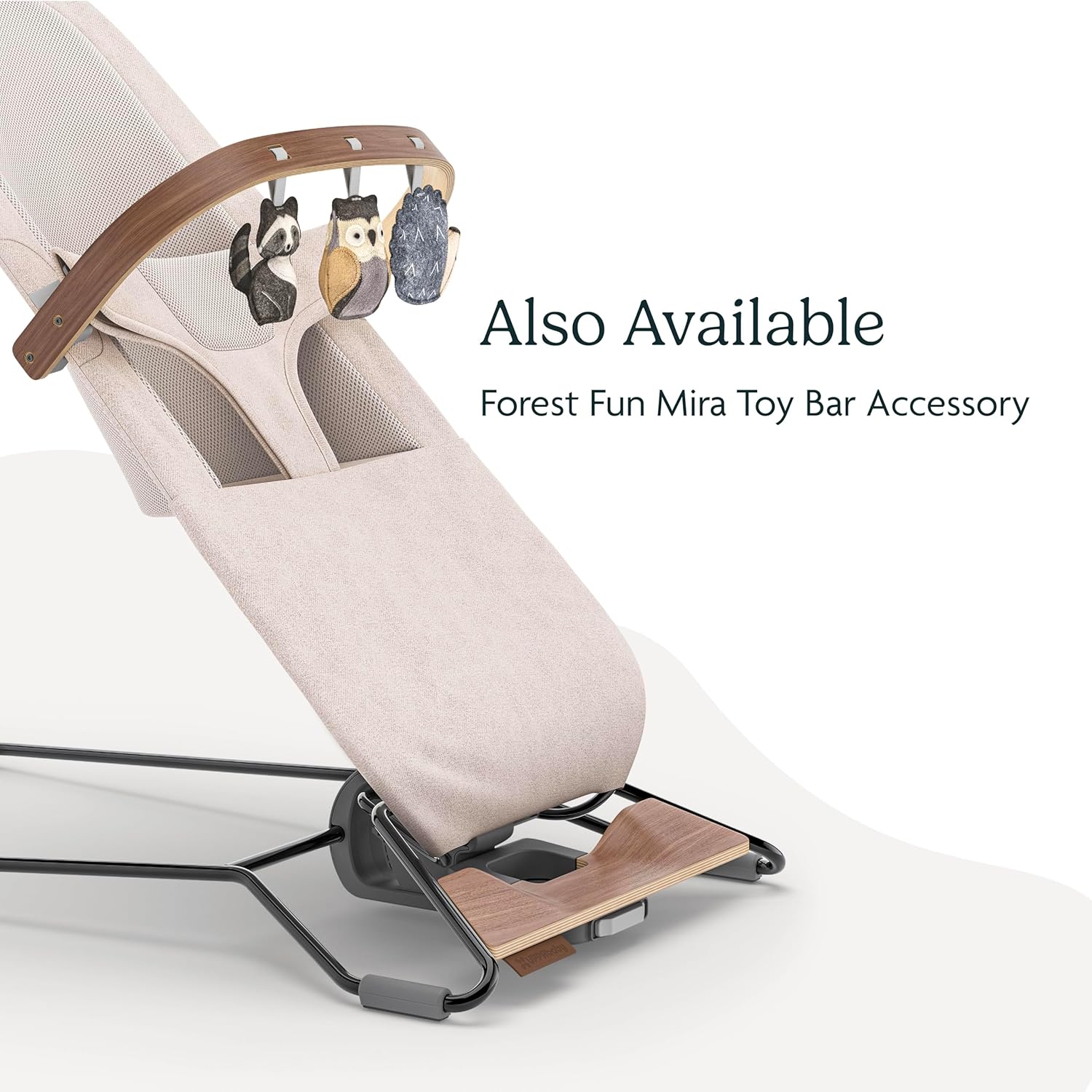 UPPAbaby Mira Wonder Wheel Toy Bar/Easily Attaches to Baby Bouncer/Sensory Entertainment image 6 of 6 B0D33TXPR9