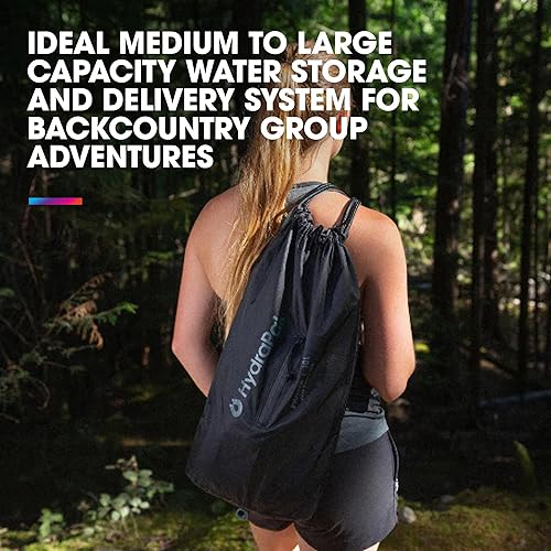 Miniatura 2 de HydraPak Pioneer - Sistema plegable de almacenamiento y dispensación de agua, sin BPA y PVC, bolsa de hidratación para acampar