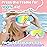 Vvinca Swim Goggles with Nose Cover, Fabric Strap Toddler Kids Swimming Goggles Diving Mask Anti-Fog/UV No Leak for Age 3-15