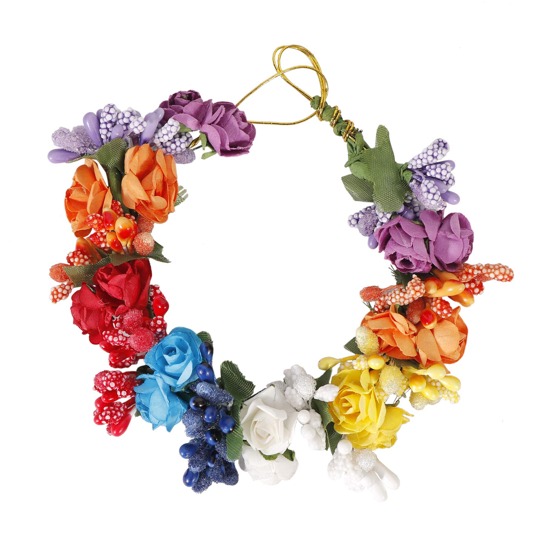 Honbon Multicolour Tiara/Gajra Hair Flower Bun for Women (Medium) (B07K6TK6T3) Amazon Price History, Amazon Price Tracker
