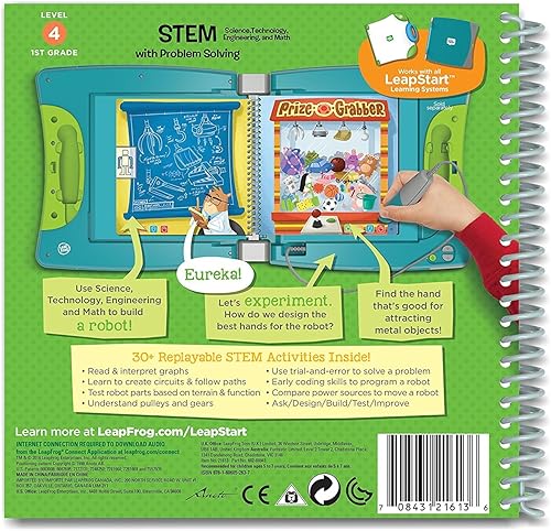 Miniatura 2 de Libro de actividad LeapFrog LeapStart para 1er grado STEM resolución de problemas Stem