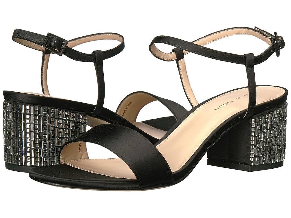 

Pelle Moda Alicia (Black Satin) Women's Shoes