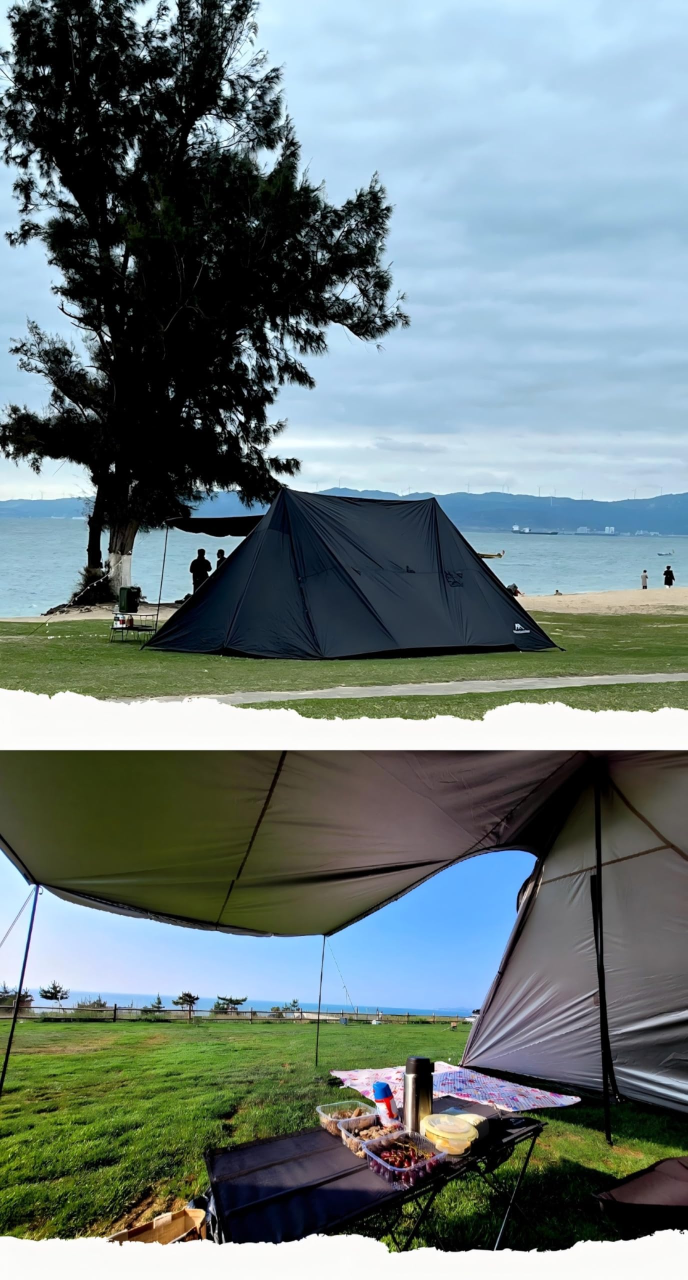 Amazon.co.jp: M Mountainhiker パップテント 軍用テントオール