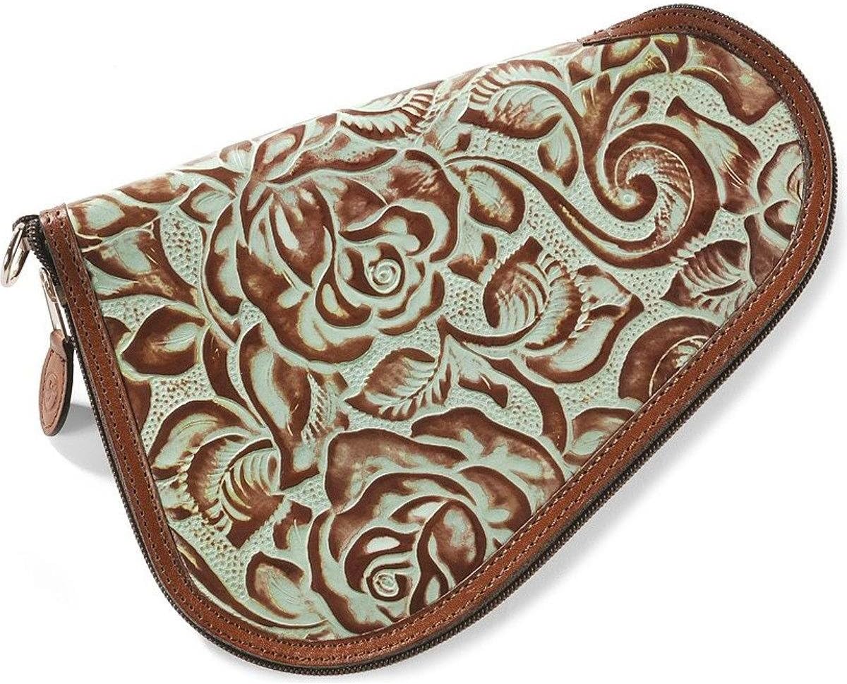 3D Unisex Floral Tooled Leather Pistol Case Pi307 Baby