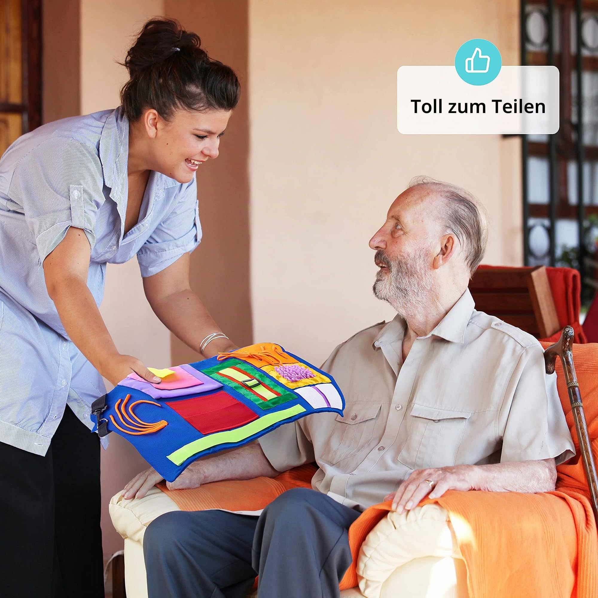 schlafsack für demenzkranke ODOXIA Nesteldecke | Beruhigende Aktivitäten bei Demenz | Beschäftigung für Senioren | Demenzdecke | Senioren & Demenz Beschäftigung Hände Mercedes W124 mit Dachzelt STRICH Nb de personnes:1 à 2 personnes - largeur couchage 110cm - 67kg