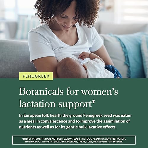 Miniatura 5 de Gaia Herbs Semilla de fenogreco - Ayuda a apoyar la lactancia saludable y la producción de leche materna* - Fabricado con semillas de fenogreco