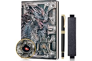 Vintage D&D Notebook: Embossed Leather A5 Journal for Epic Adventures