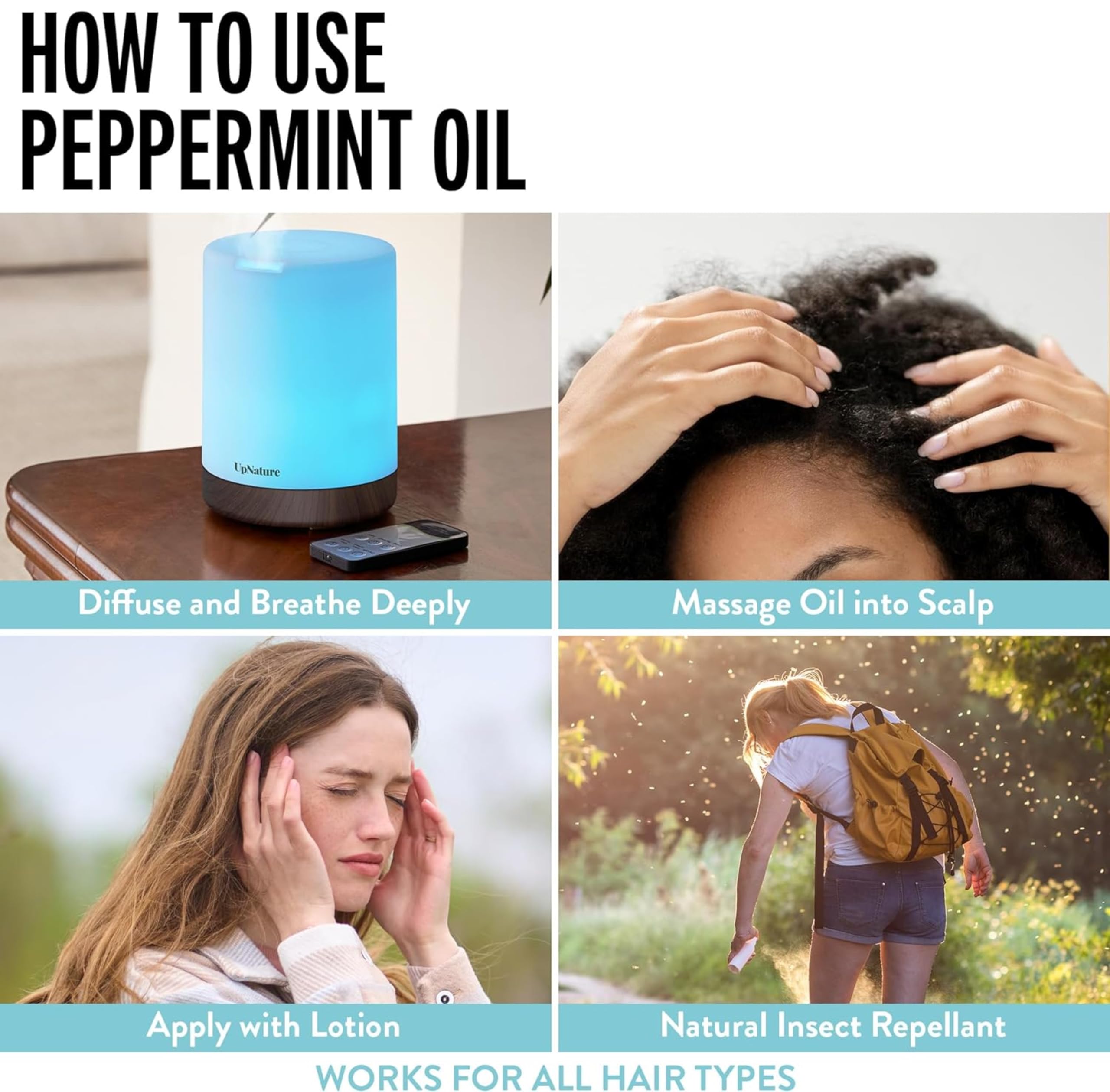 ThisNthat Peppermint Essential Oil β 100% Pure & Natural, Undiluted, Therapeutic Grade | Mentha Piperita for Hair Growth, Scalp & Skin Care | Hair Fall Control | Organic Certified (30ml) 1