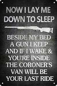 KTYWZ Plaque Métallique Humoristique Honfleur, France