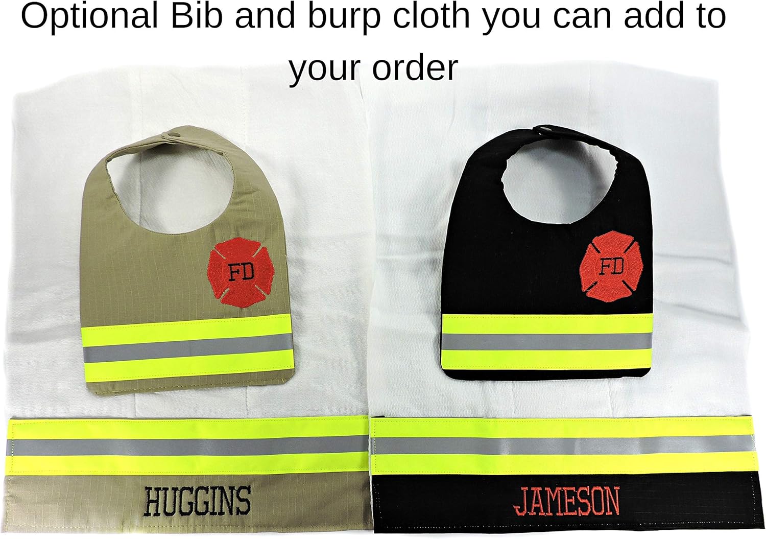 Firefighter Diaper Bag, Option to Personalize bag, New Baby Gift