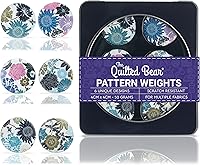 Vista 11 de El juego de pesas para patrones de The Quilted Bear – Pesas de tela resistentes a los arañazos para corte seguro de patrones, suministros de costura