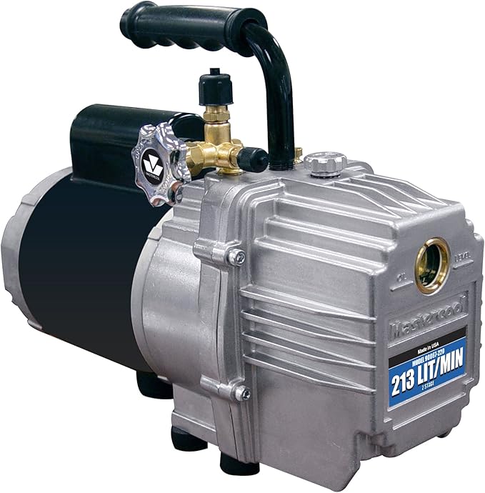 Mastercool (90067) Silver 7.5 CFM 2Stage Deep Vacuum Pump, Vacuum Pumps Amazon Canada