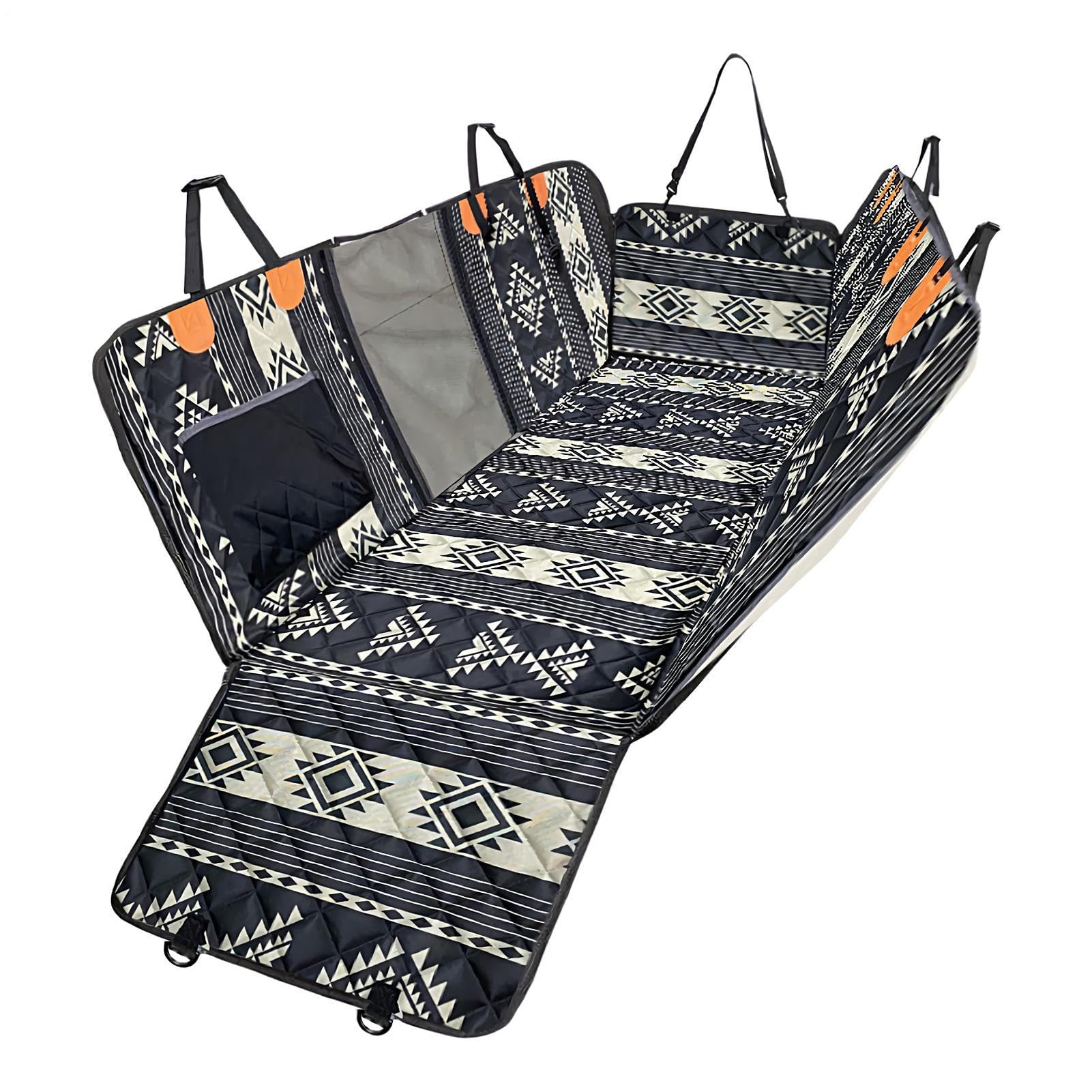 Para Asiento De Coche Para Perros Hamaca Protectora Para Asiento De Coche | Hamaca Automotriz Gruesa Cachorros Para SUV Sedán Viajes Por Carretera Acampada