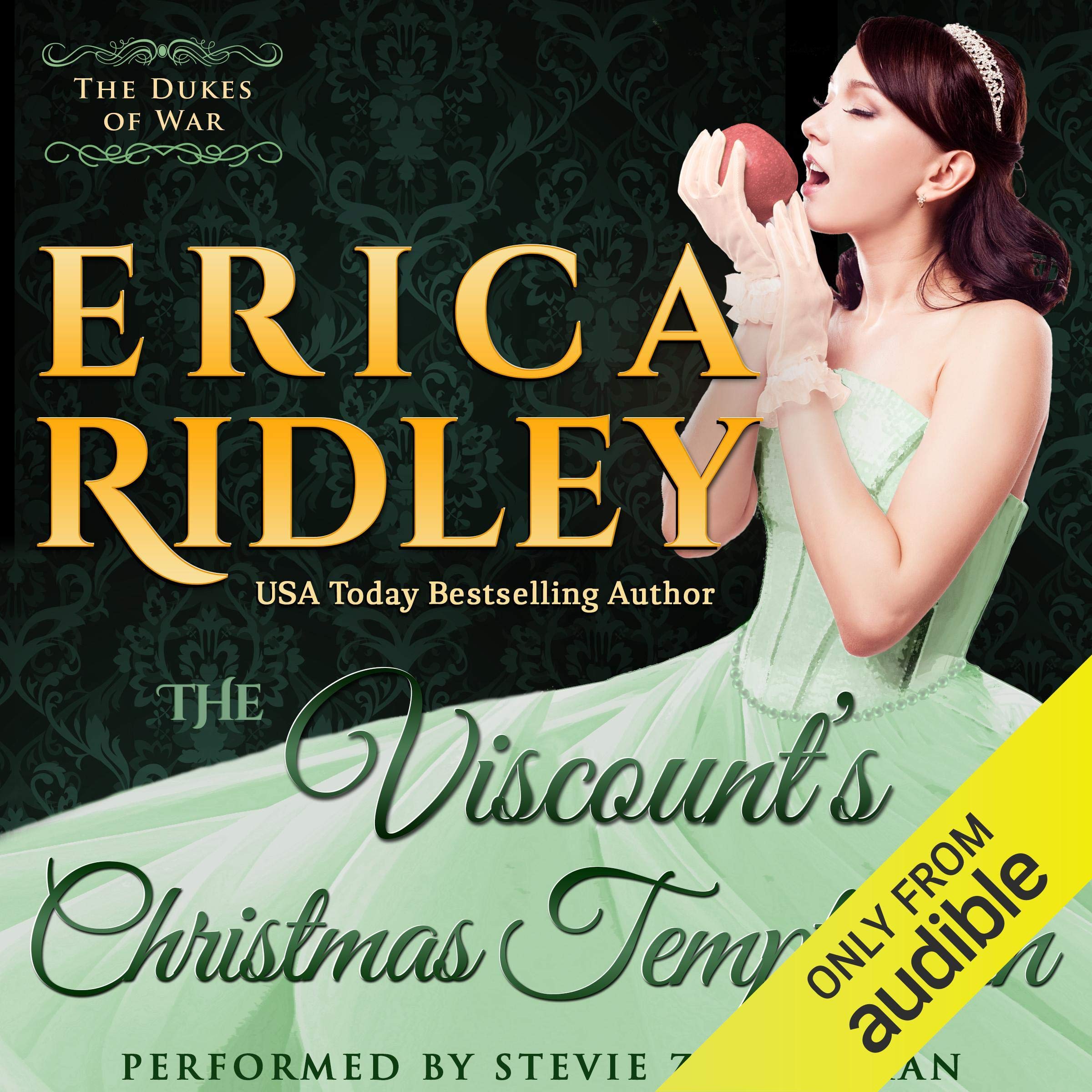 Cover art for The Viscount's Christmas Temptation