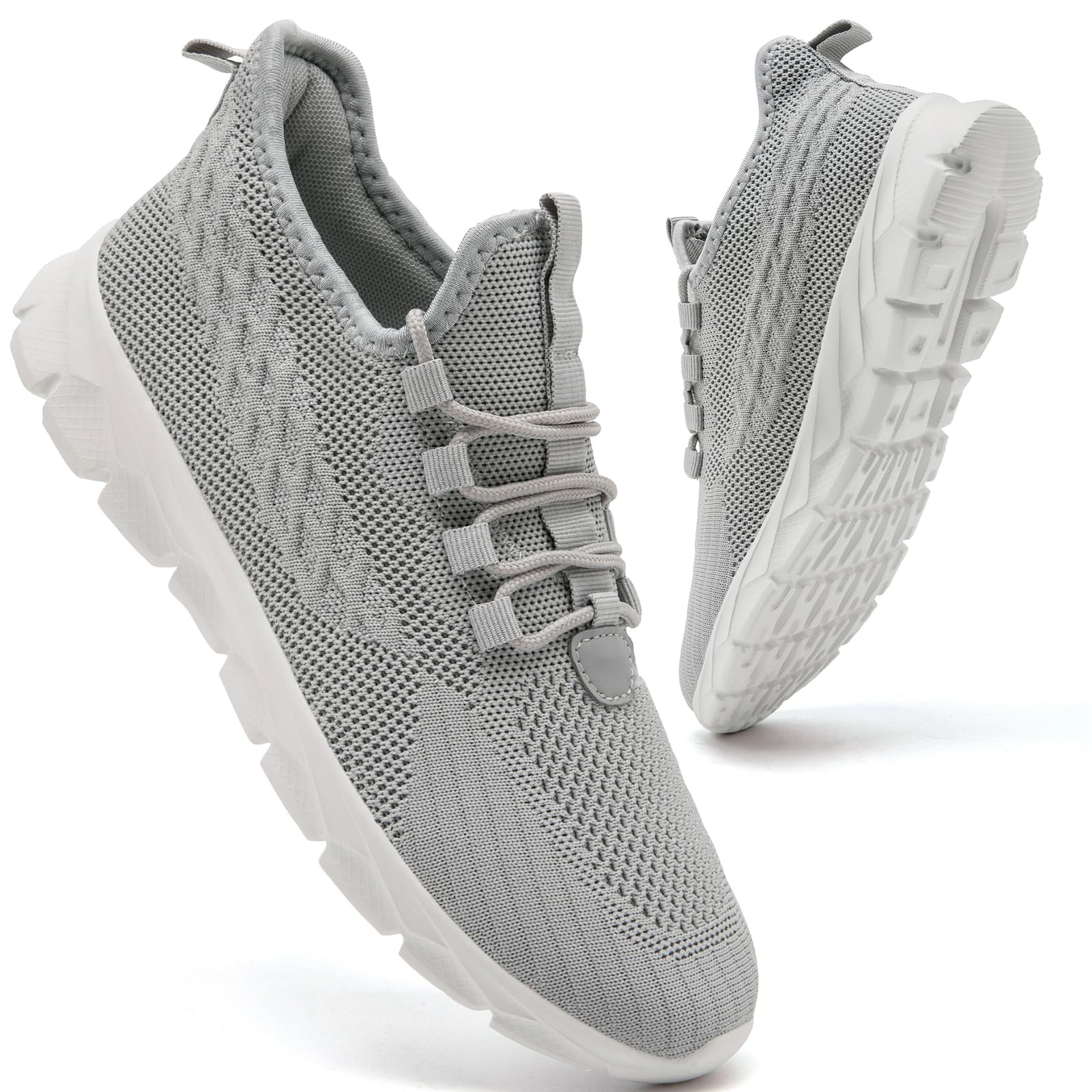 FZJIALI Damen Sneakers Schuhe Sportschuhe Turnschuhe Leichte Laufschuhe Hallenschuhe Atmungsaktiv Sommerschuhe Straßenlaufschuhe Fitnessschuhe Joggingschuhe Walkingschuhe Tennisschuhe
