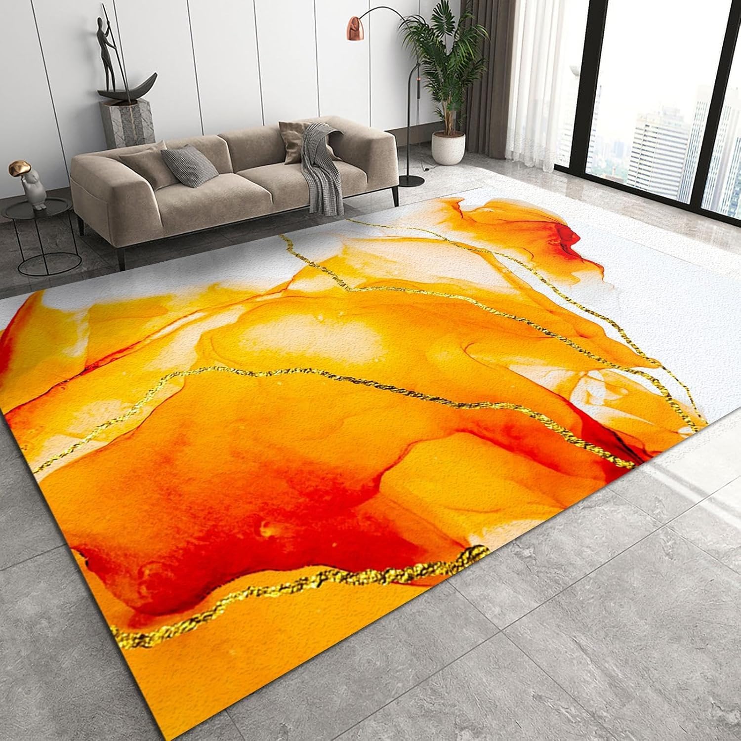 Tapis de zone grand tapis rectangle de sol 180x280 pour salon chambre