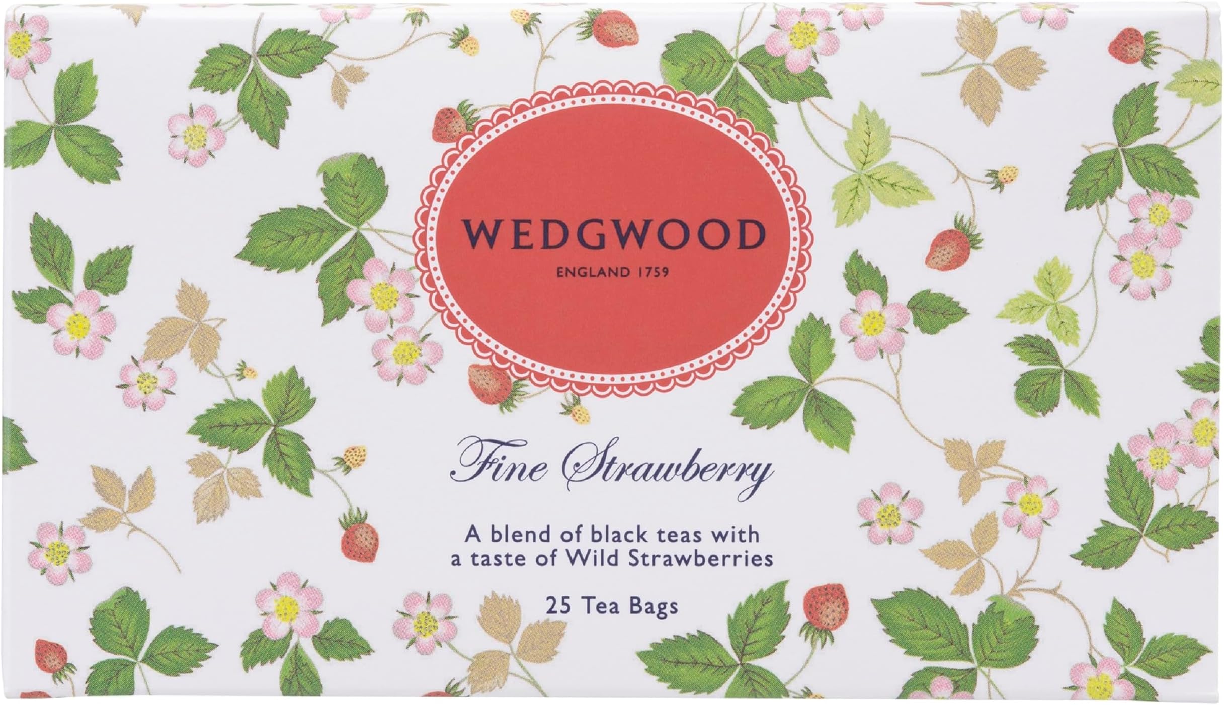 Wedgwood Wild Strawberry Fine Strawberry tea bag 25 bags