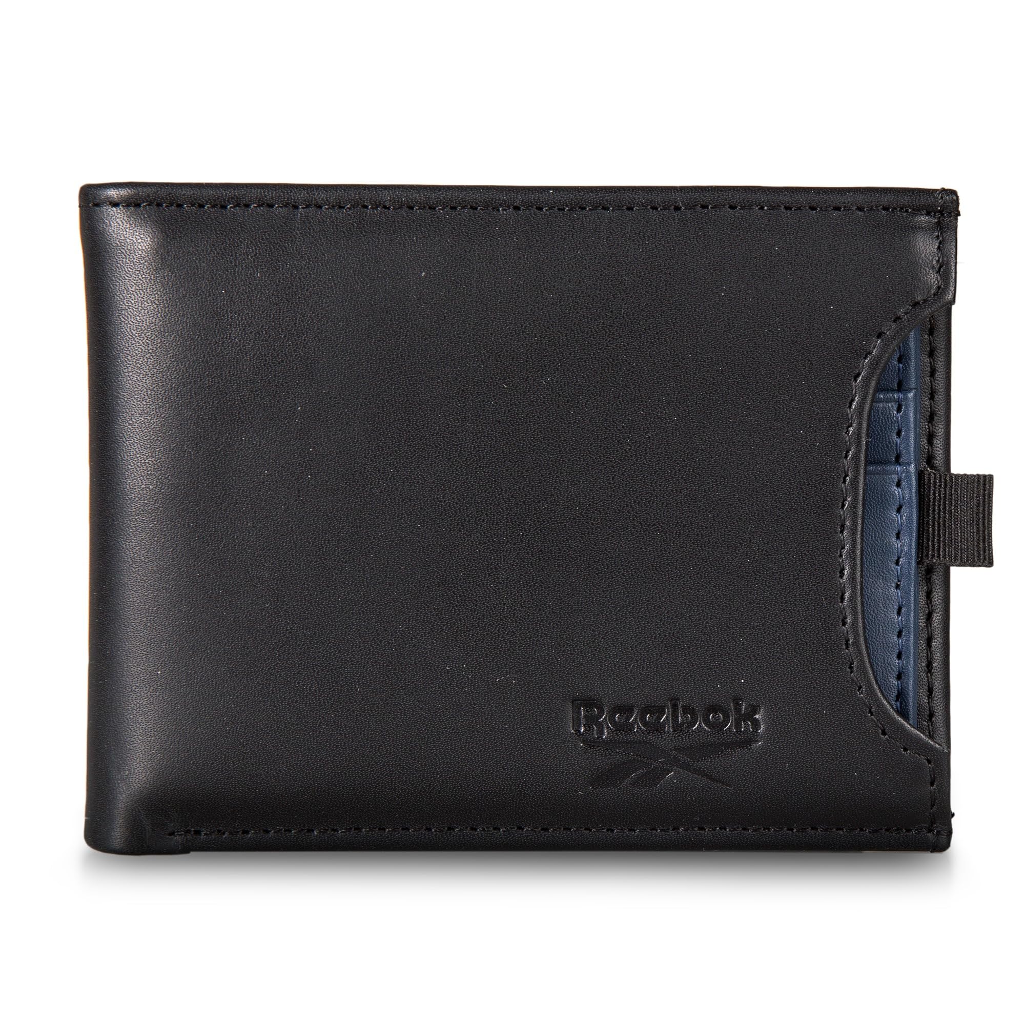 Reebok Men's Wallet | RFID Protection | ID Window | Card Slots | Bill Pocket | Lightweight | Durable