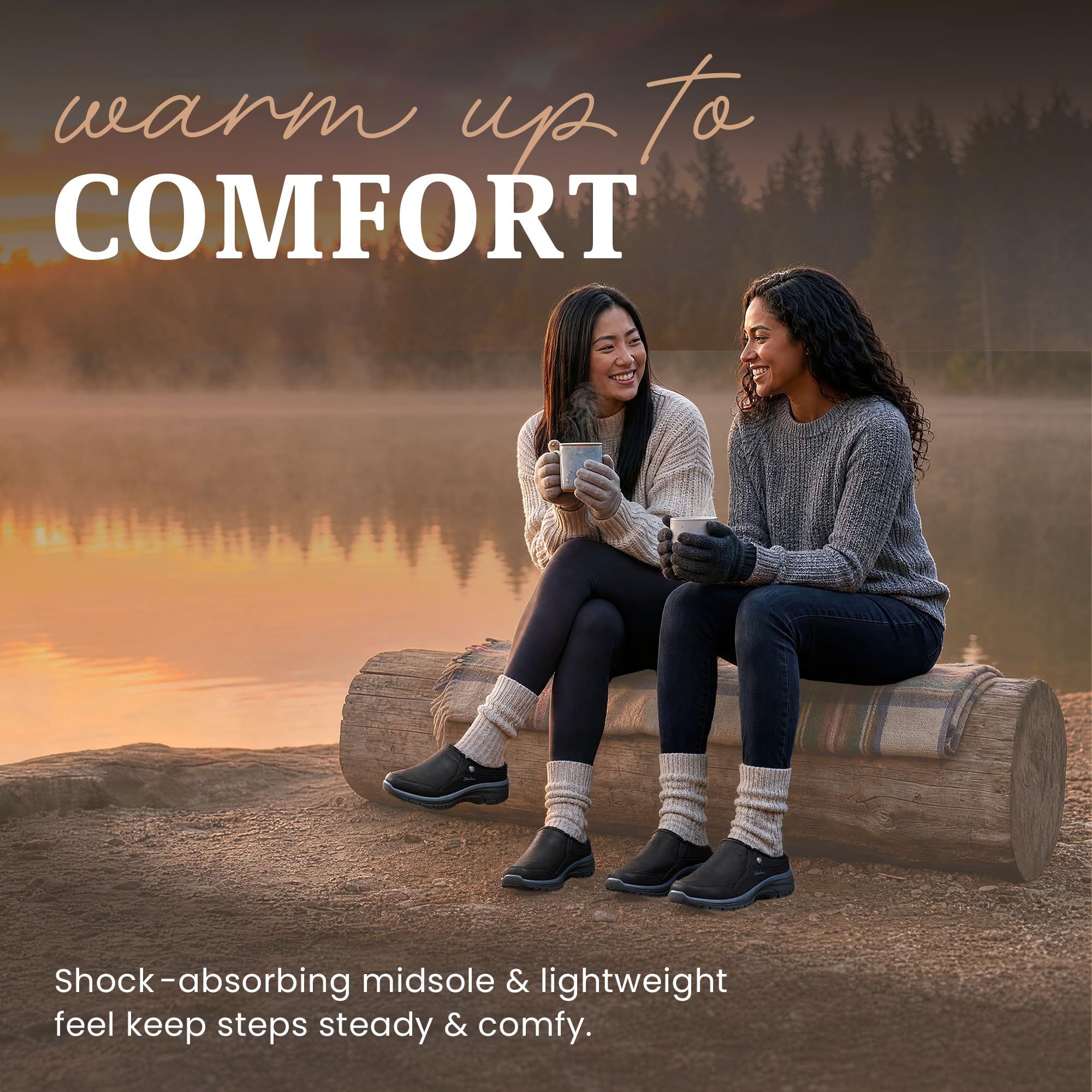 Skechers Fácil de Llevar - Latte 2 MuleMujer