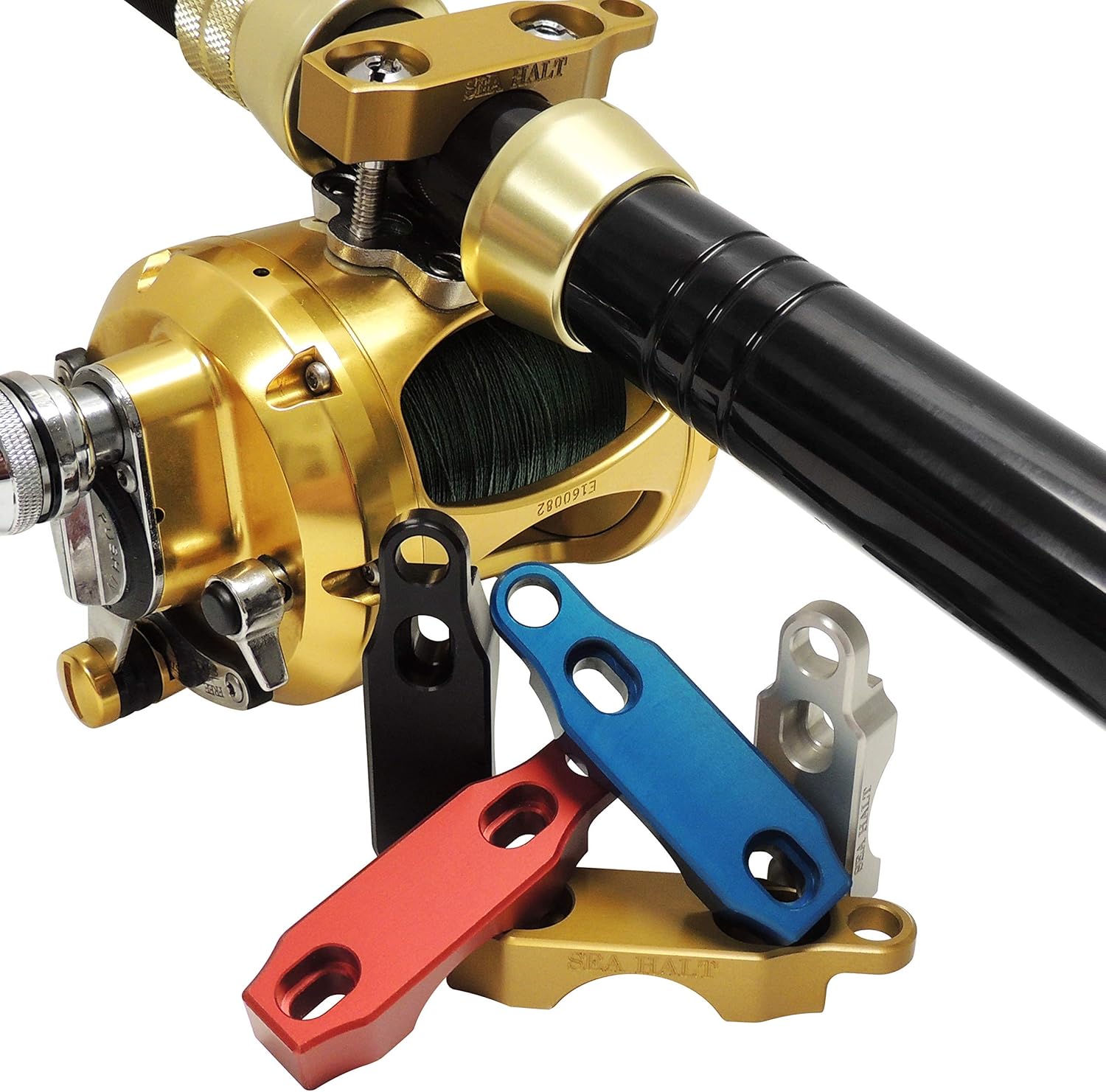 reel clamps fishing rod