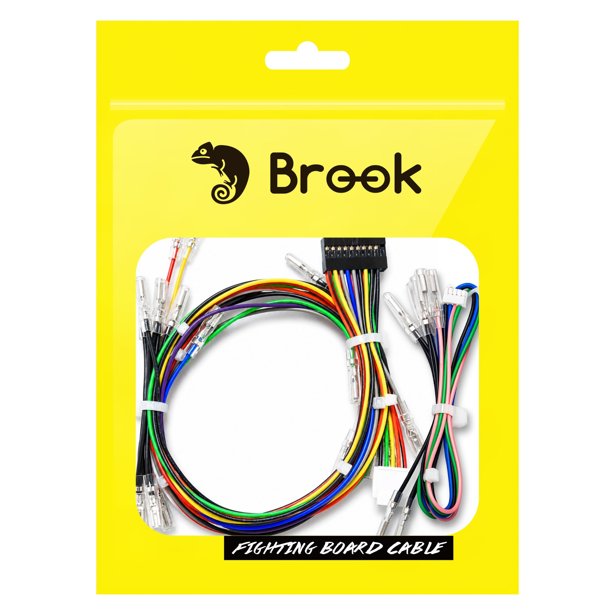Brook Fighting Board Cable - 20-Pin Button and Joystick Harness with 4-Pin Button Harness, Button Joystick Harness DIY Builds/Arcade Stick/Fighting Board Accessories-picture-32