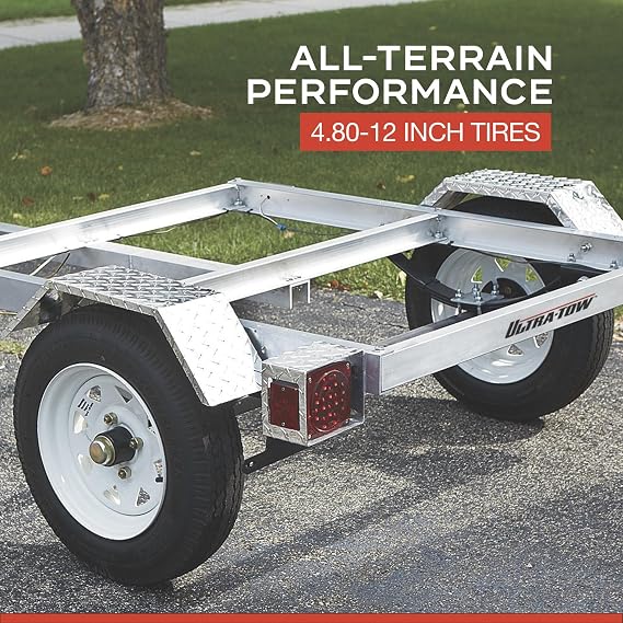 Ultra-Tow 40in. x 48in. Aluminum Utility Trailer Kit - 1060-Lb. Load Capacity