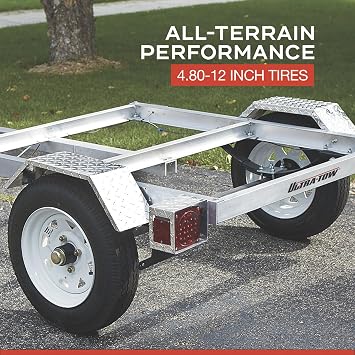 Ultra-Tow 40in. x 48in. Aluminum Utility Trailer Kit - 1060-Lb. Load Capacity
