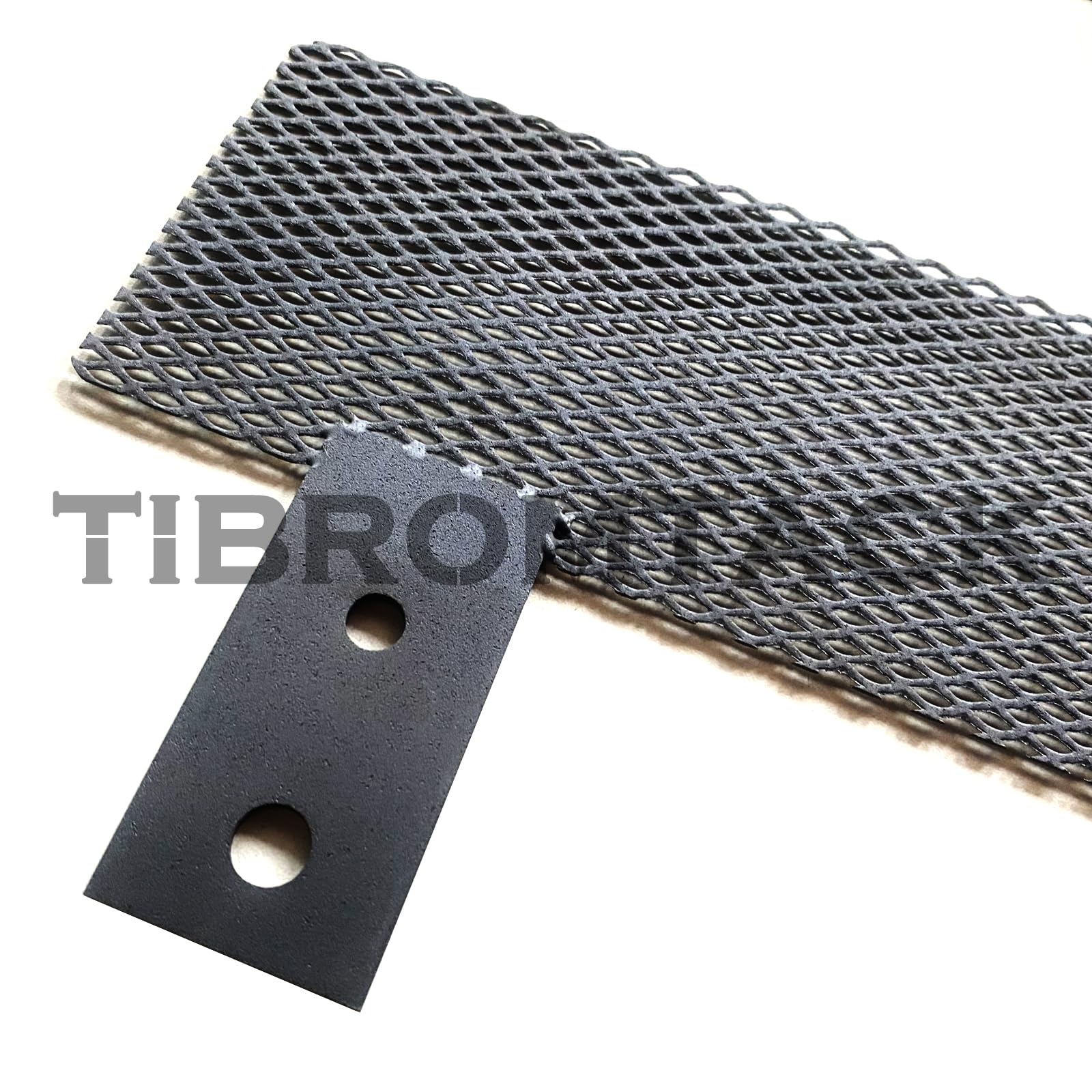 MMO Titan Anode Mesh mit Ruthenium-Iridium-Beschichtung Ti Elektrode Verwendung für Abwasser Behandlung Natriumhypochlorit Generator Chlor Alkali Industrie
