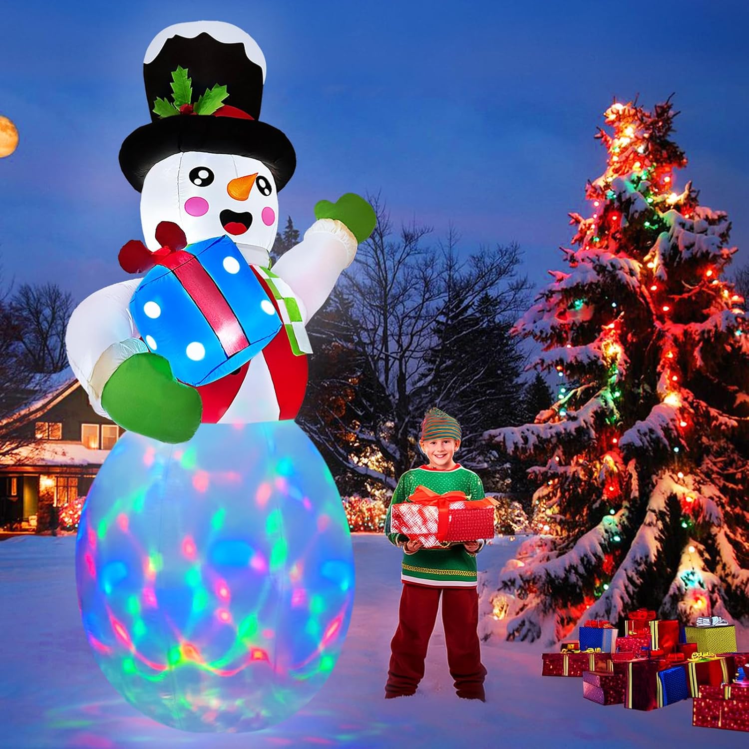 OurWarm Christmas Inflatable Outdoor Decoration (10FT)