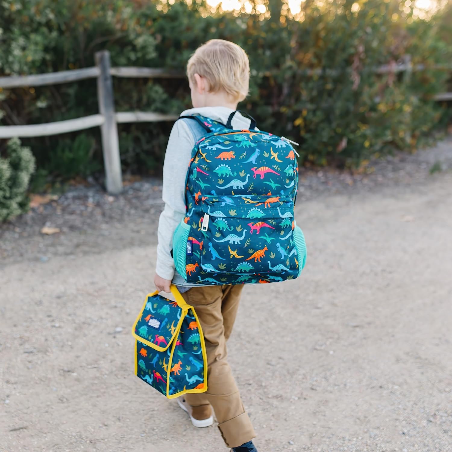 Wildkin 16-inch Kids Backpack – Durable, Padded & Spacious School Bag for Boys & Girls - Jurassic Dinosaurs - Image 6