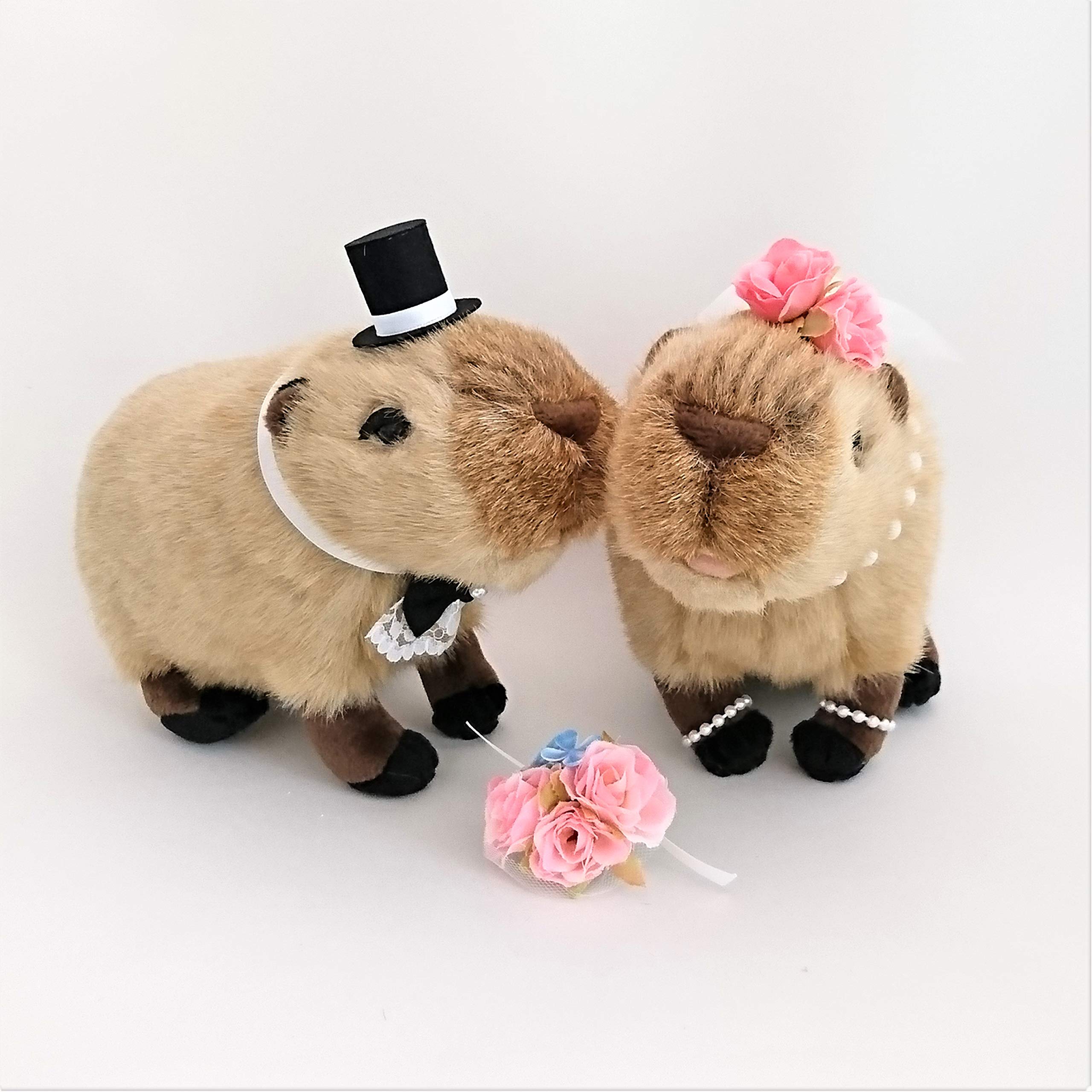 Amazon.co.jp: カピパラ ぬいぐるみ ウェディングドール・結婚式