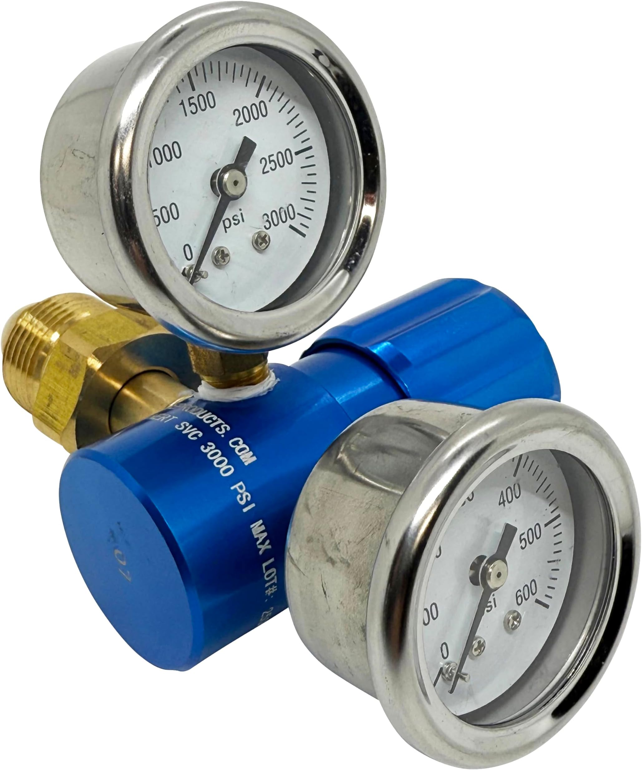 High Performance Compact Aluminum Nitrogen Regulator 0-400PSI