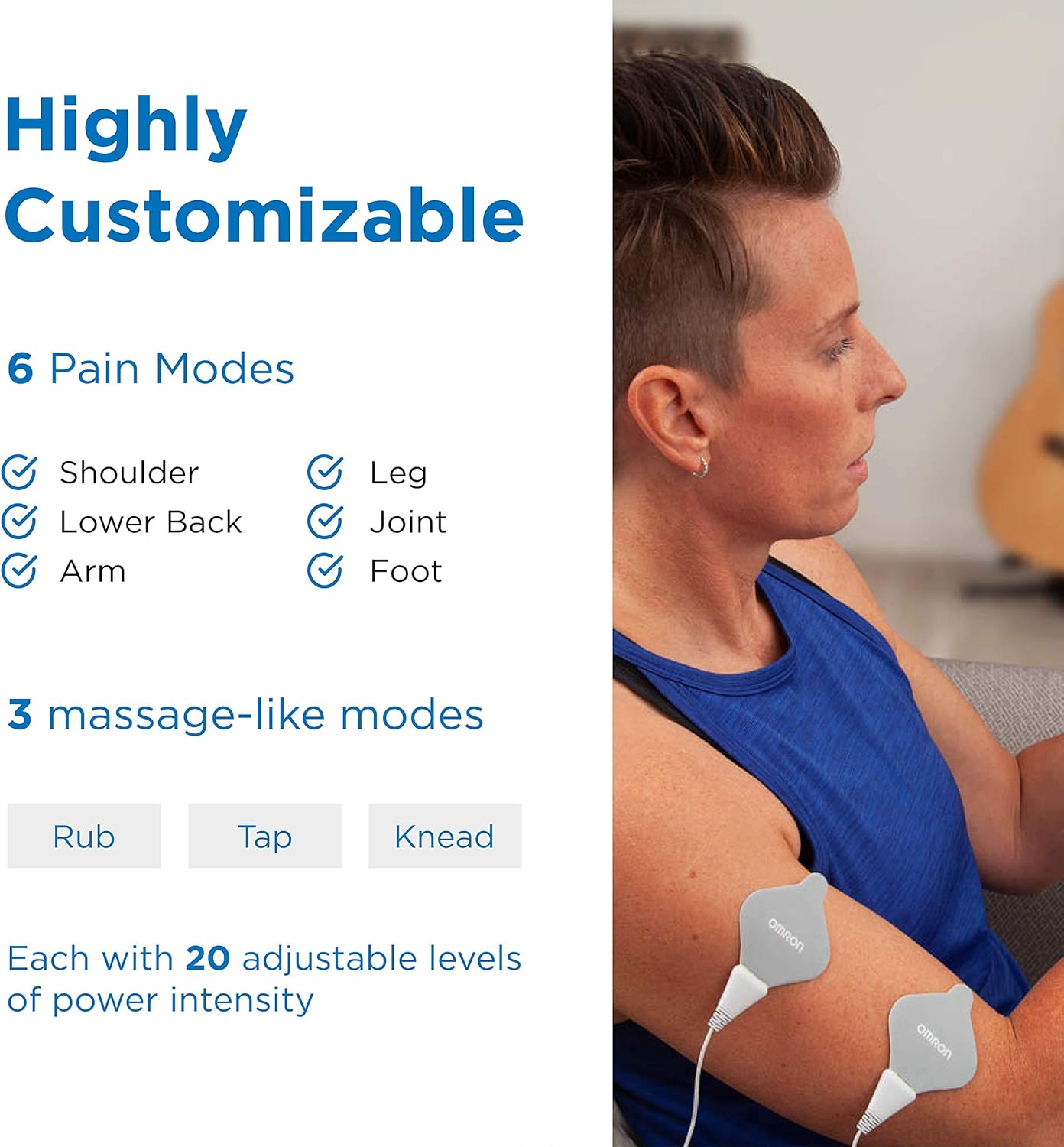 OMRON Total Power TENS Unit Muscle Stimulator Kuwait Ubuy