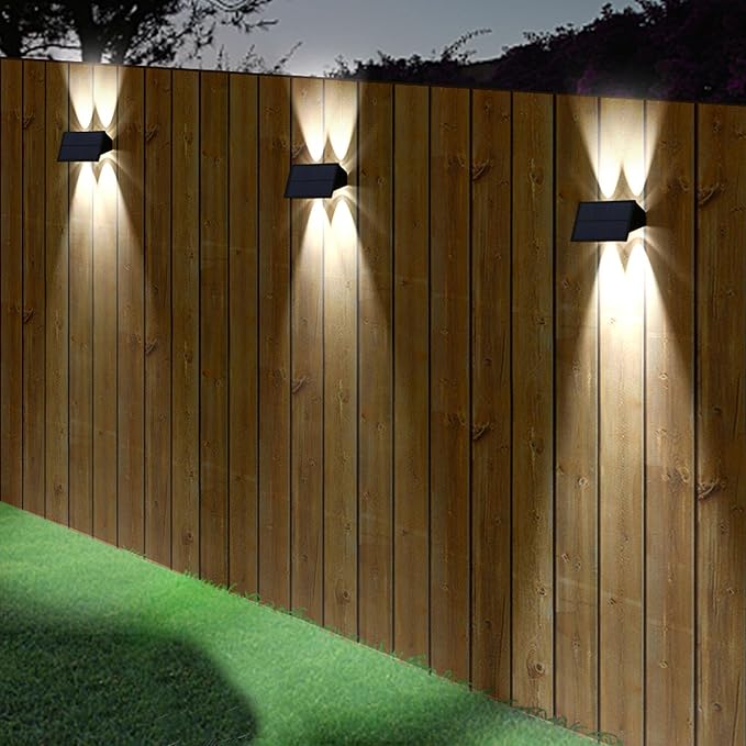 Lumisky Lumisky Set van 2 witte led-wandlampen op zonne-energie, 2 x BLINKY H18 cm photo 2