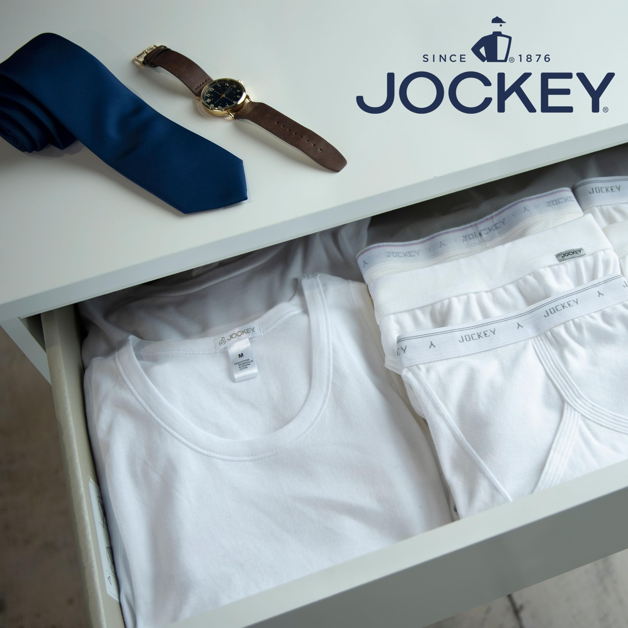 Jockey 24/7 Microfiber Air V-Neck Shirt - T-Shirts für Herren im 2er Pack, Slim Fit T-Shirt mit 4-Wege-Stretch, Kurzarm-Shirt mit V-Ausschnitt, figurbetontes Basic Shirt, 2er Set