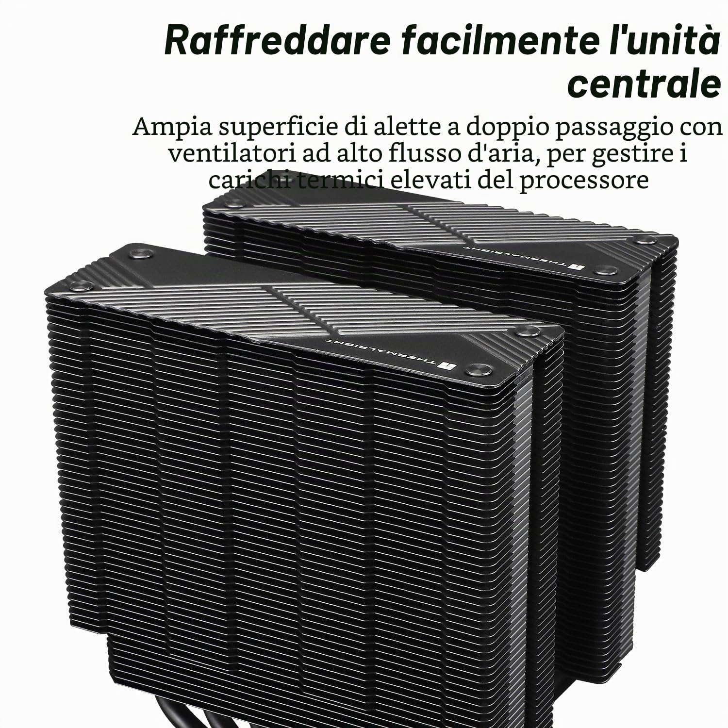 Thermalright Raffreddatore d'aria per processore, 7 tubi di calore, doppia ventola TL-K12 PWM, tecnologia AGHP 4.0, AMD AM4 AM5/Intel lga1851/1700/115x/1200