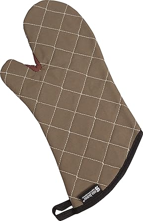 San Jamar 800FG15 BestGuard Commercial Heat Protection Up to 450 degree F Oven Mitts (Pair), 15