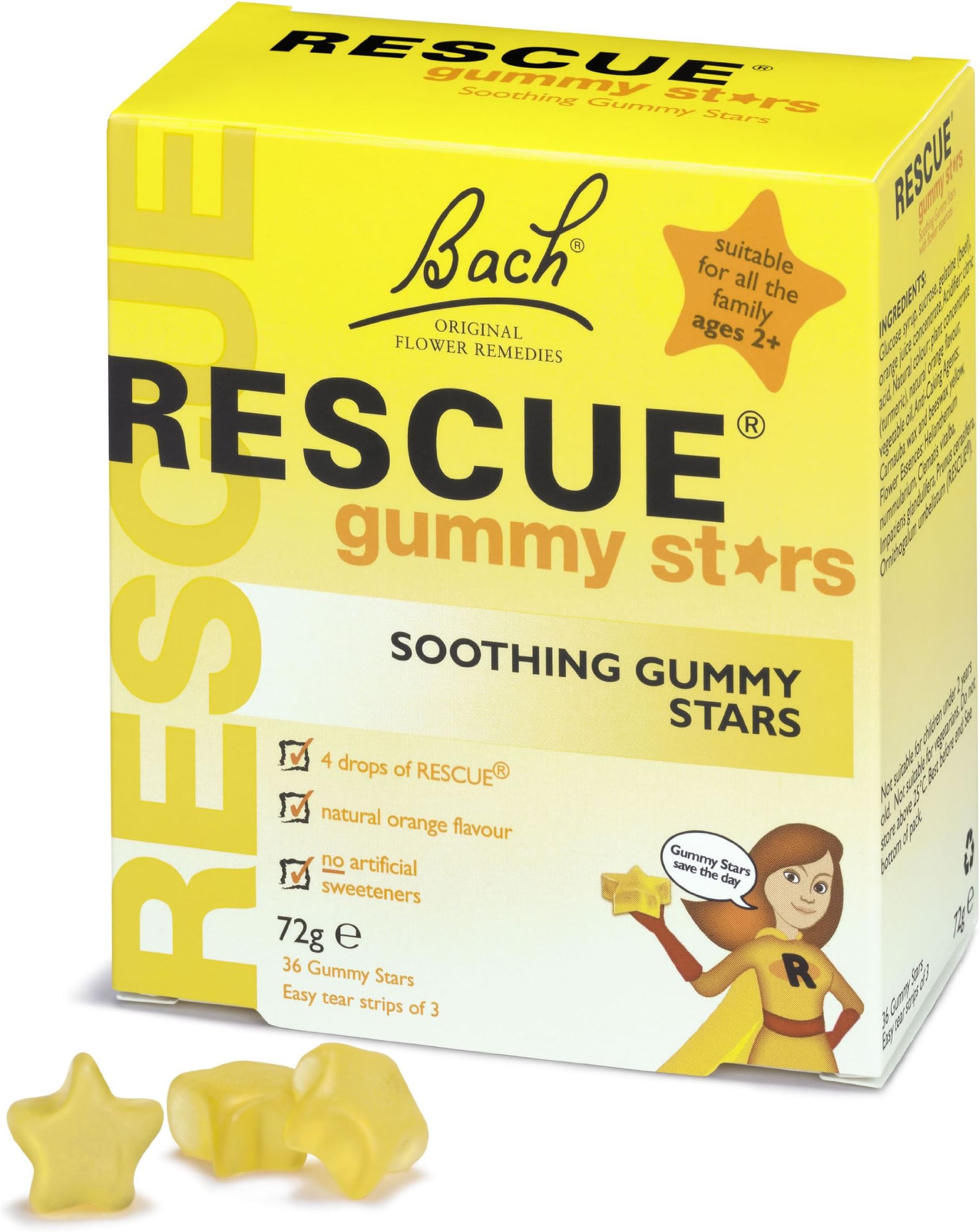 Rescue Gummy Stars 72g