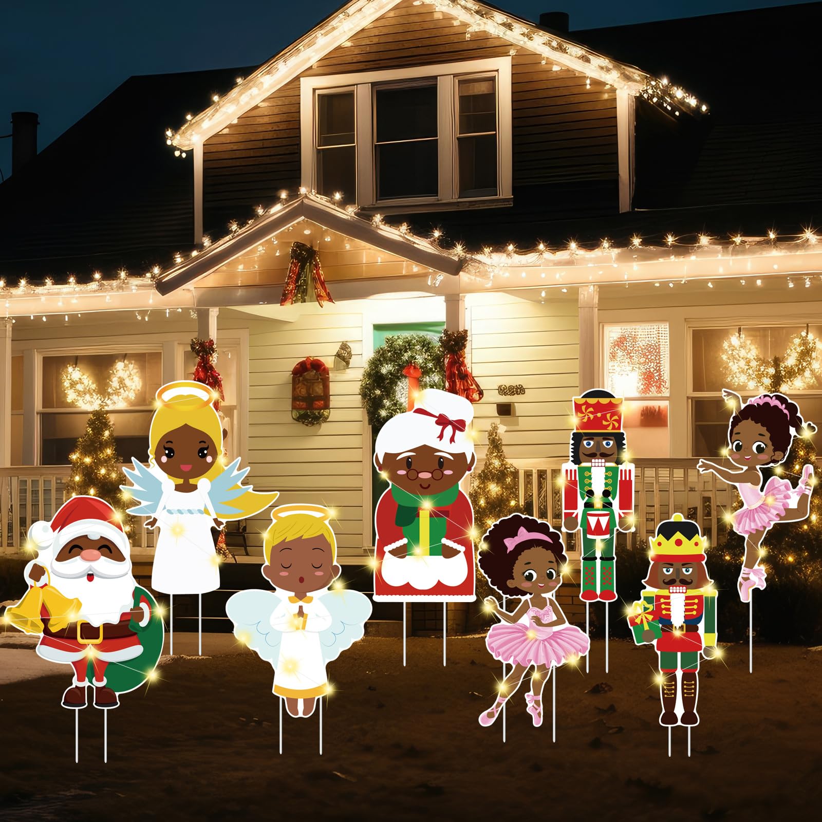 American Christmas Decorations Outdoor