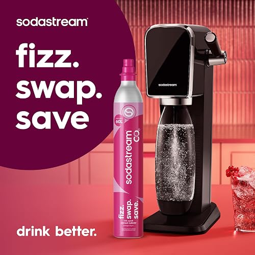 Sodastream Cylindre de Gaz CO₂ à Clipser Quick Connect 60L | Rose - 8