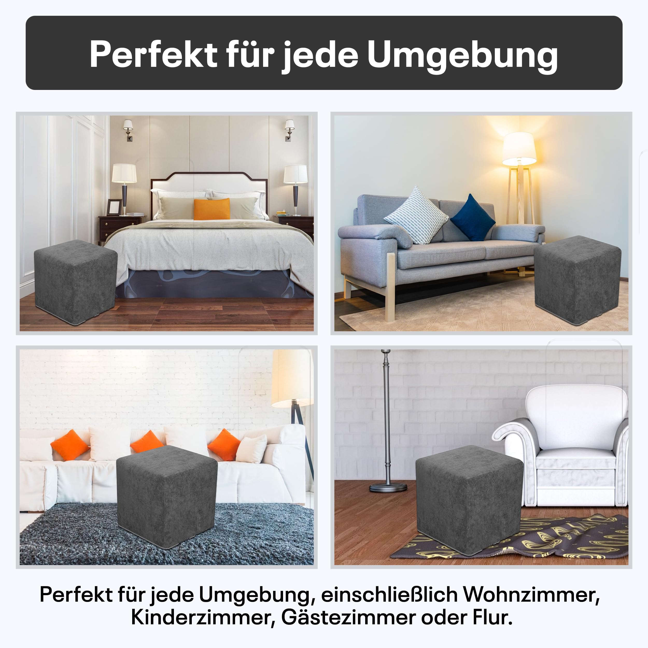 4myBaby GmbH Taburete (Anthracite)