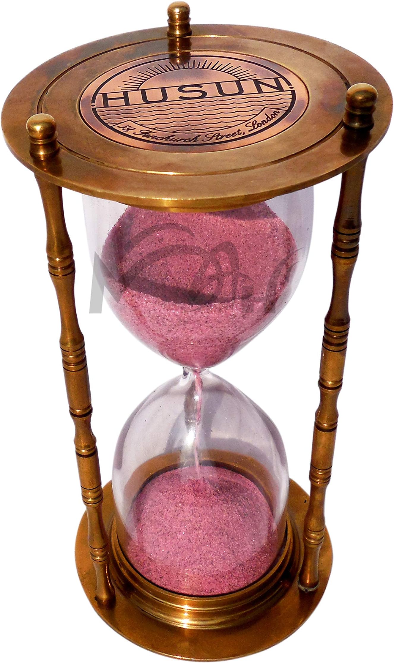 MAH 5 Minutes Brass Sand Timer. C-3194