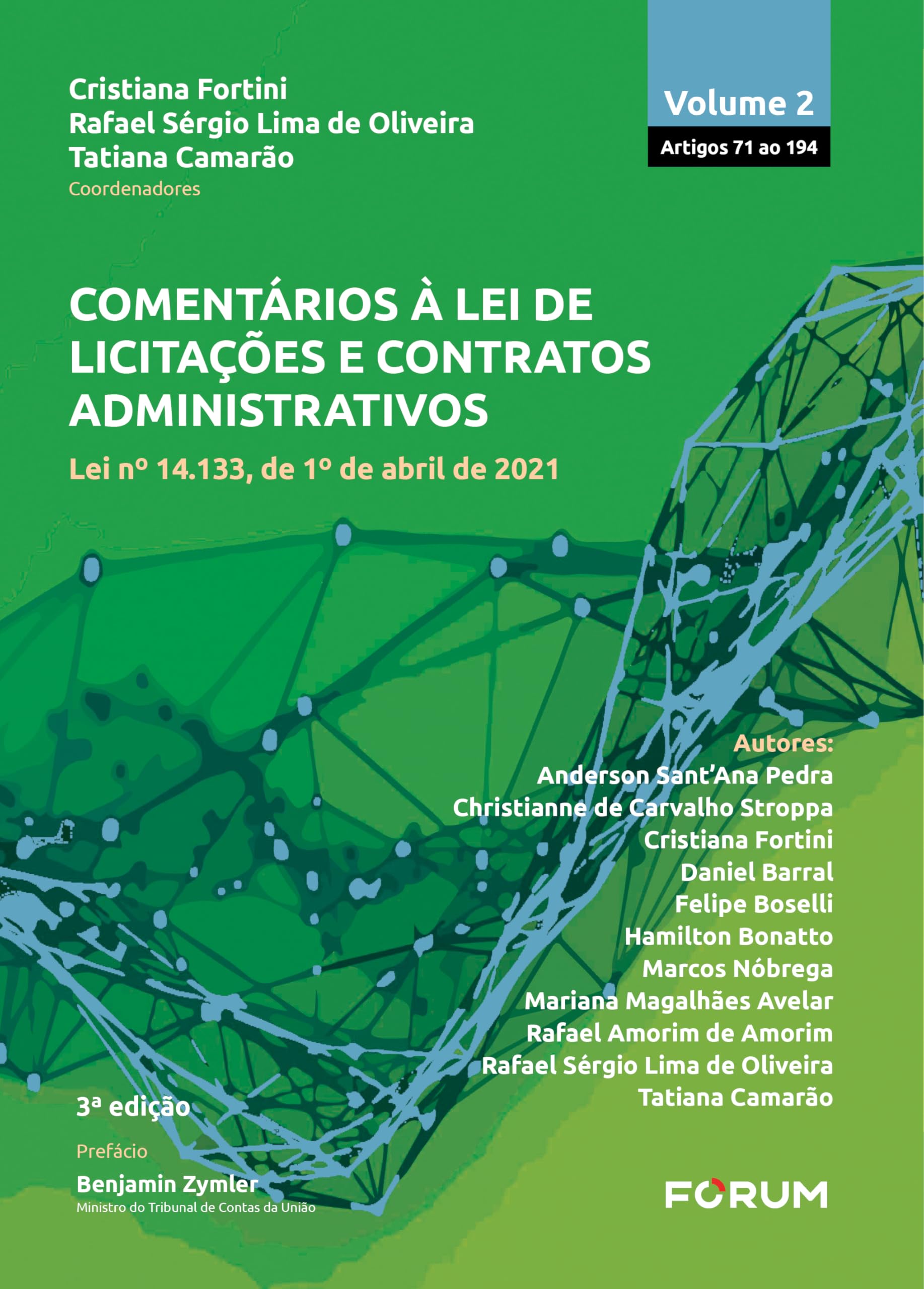 Capa de Comentários à lei de licitações e contratos administrativos - vol 2: lei nº 14.133, de 1º de abril de 2021