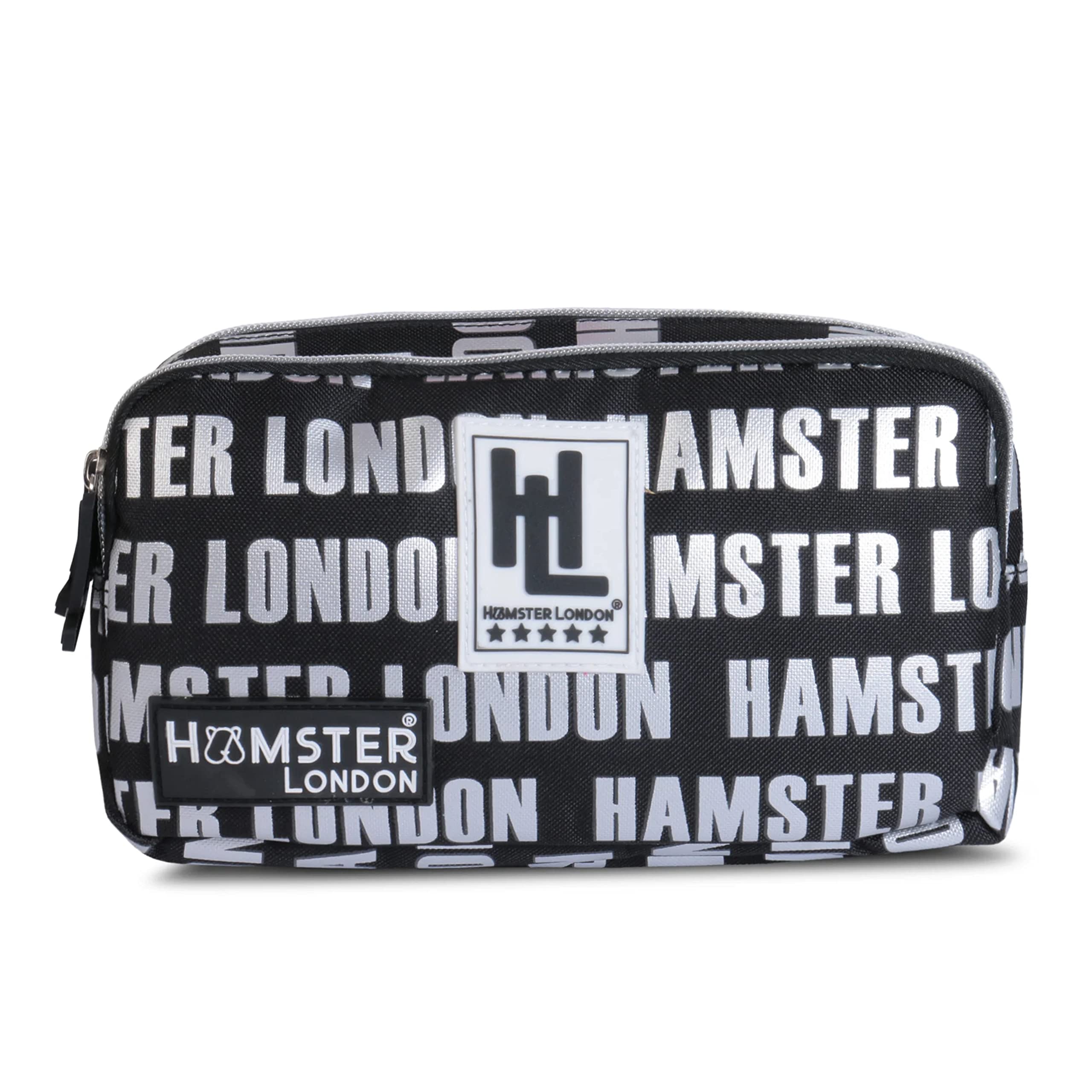 HAMSTER Canvas London Inblack Mates Pouch, London Printed Pencil Case Pouch With Compartments For Students, Stationary Box Pouch (B0BZSM7BWJ) Amazon Price History, Amazon Price Tracker