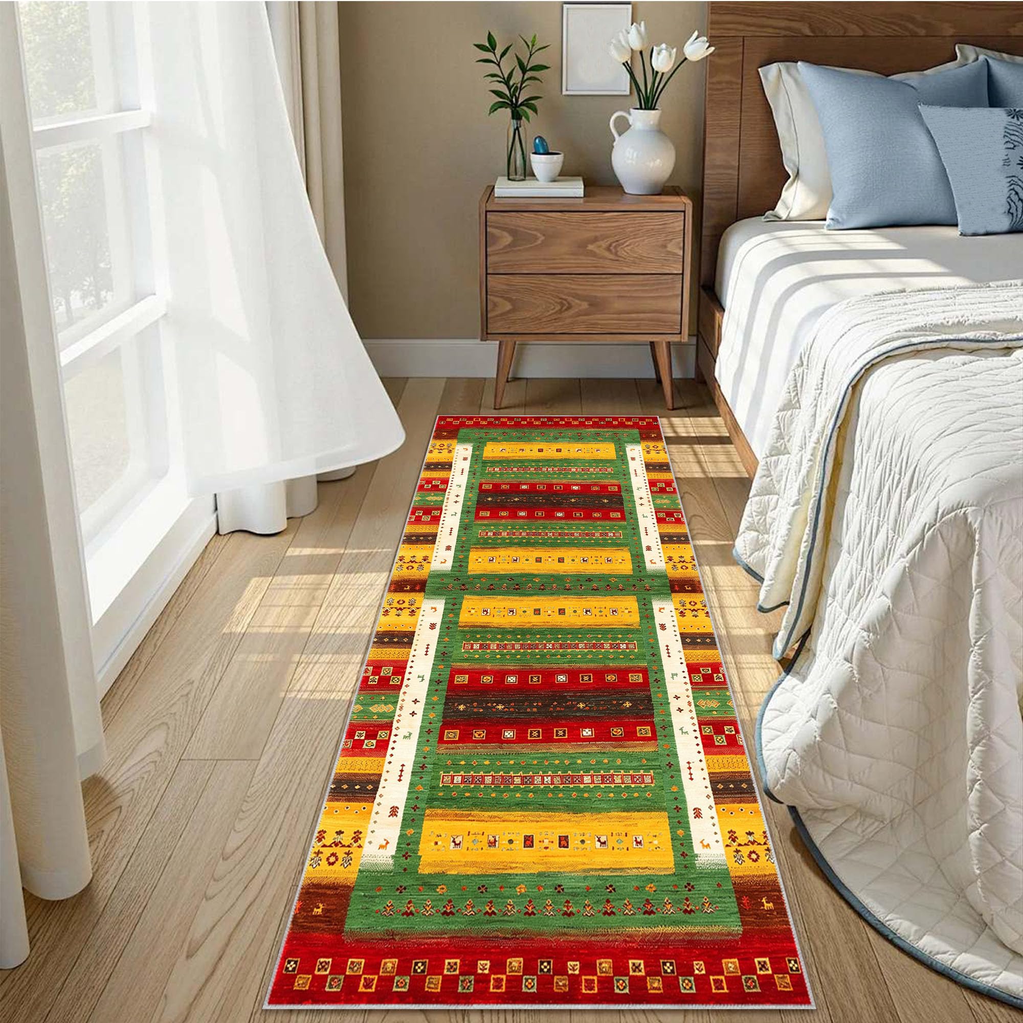 Tapis Couloir Antidérapant Long Rug 100 x 300 cm
