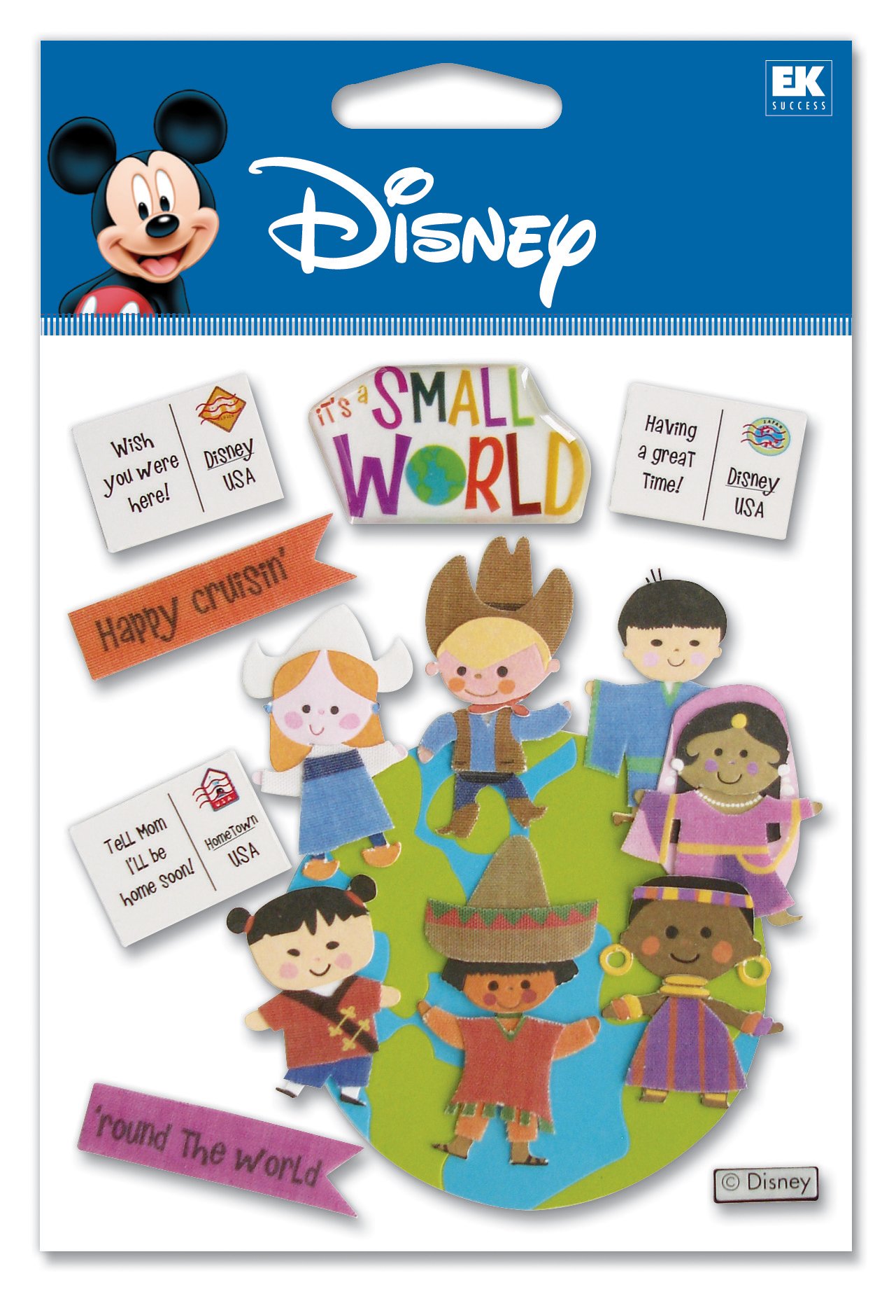 Amazon.co.jp: It's A Small World Dimensional Sticker : おもちゃ