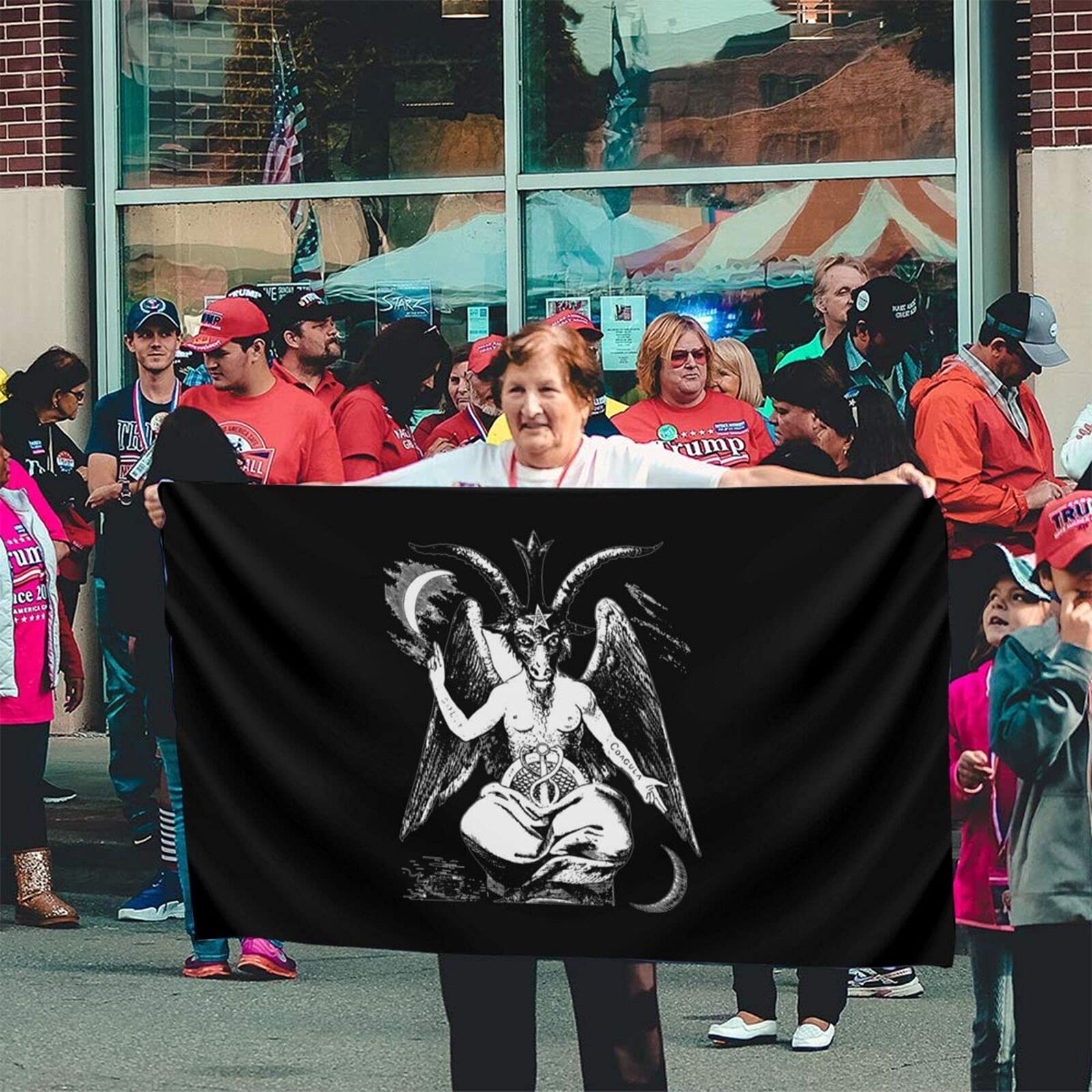 Camiseta Baphomet Bafom&eacute; Sat&atilde; Sat&aacute;nas Lucifer Blusa | Elo7