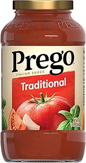 Pasta Sauce, Traditional Italian Tomato Sauce, 24 Ounce Jar