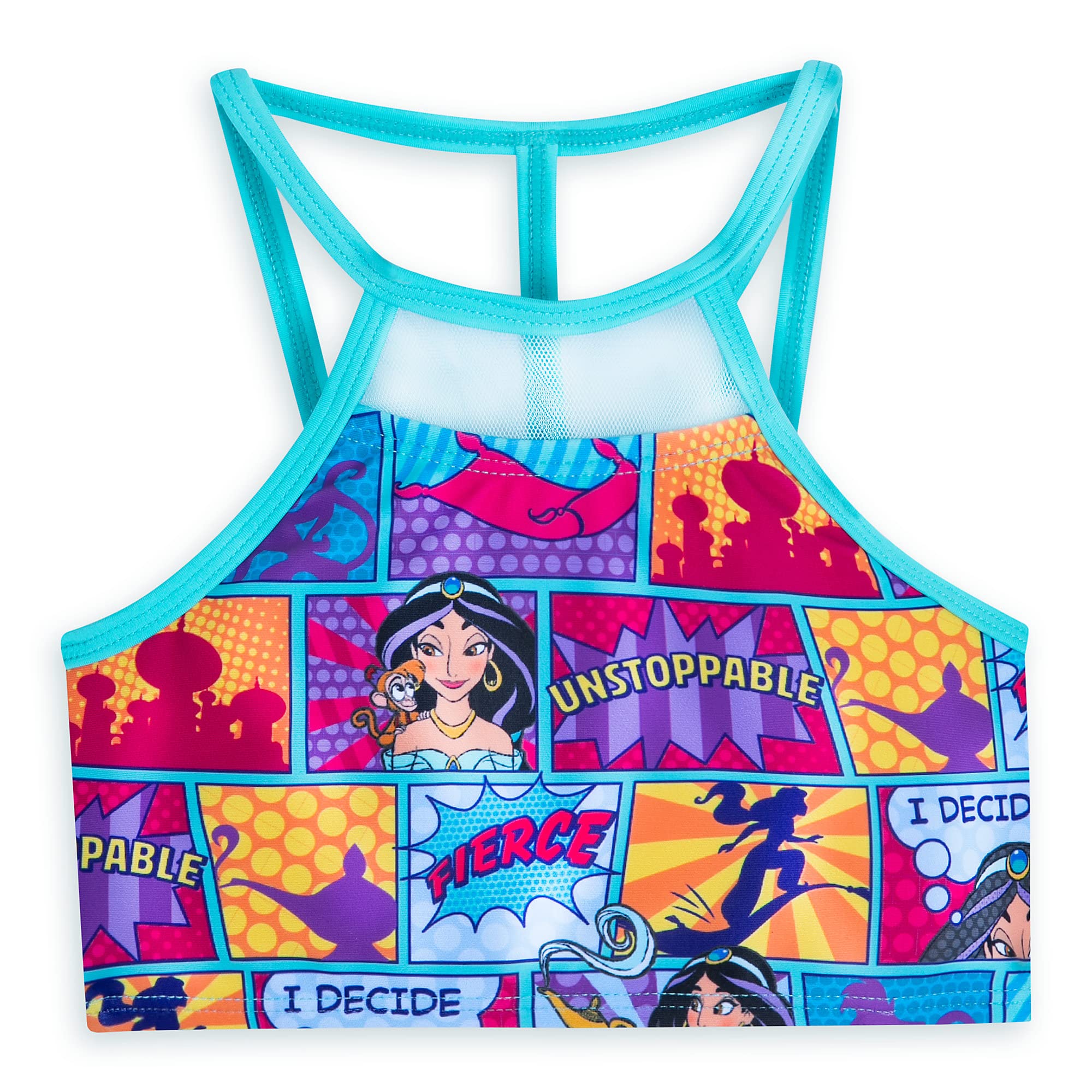 Disney Jasmine Four-Piece Swim Set for Kids – Aladdin 4 Multicolored