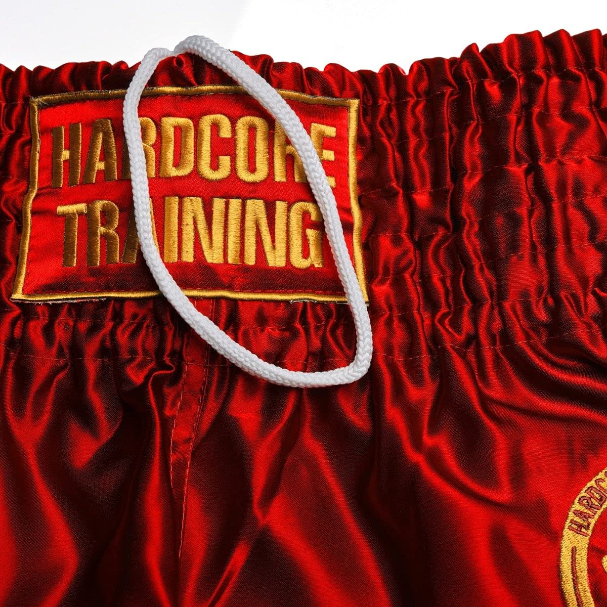 Hardcore Training Classiс Muay Thai Pantaloncini Uomo Fight Shorts Nero Bianco Rosso Blu Camo Kickboxing Boxe Combattimento MMA Sparring
